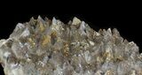 Huge Dogtooth Calcite & Pyrite Plate - Mongolia #32687-3